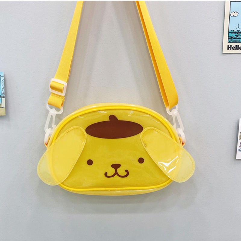 Túi Đeo Chéo Vai In Hình Hoạt Hình Dễ Thương Dành Cho Nữ