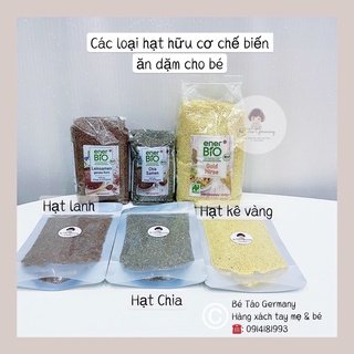 Gói 100g các loại ĐẬU - HẠT hữu cơ nấu ăn dặm cho bé