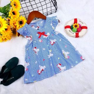 Váy lanh lụa bé gái