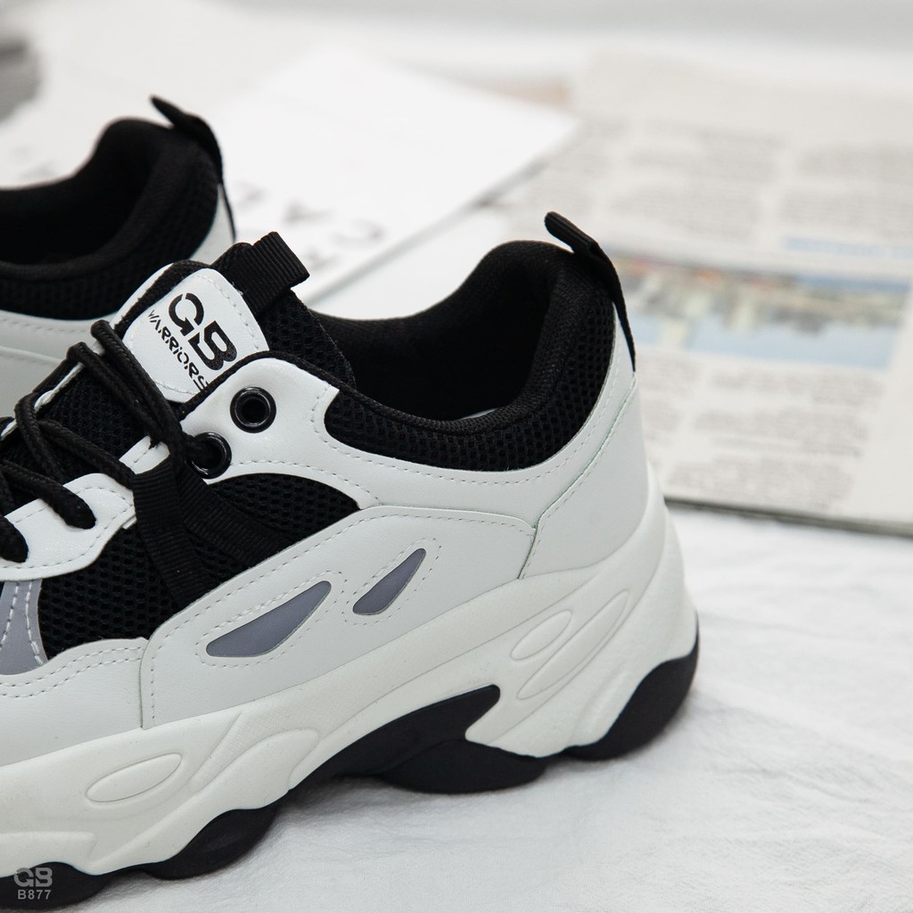 [Mã FAGREEN245 giảm 10% tối đa 30k đơn từ 99k] Giày Thể Thao Nữ giayBOM Đế Cao 4 cm Da Lộn Thoáng Khí B877 | BigBuy360 - bigbuy360.vn