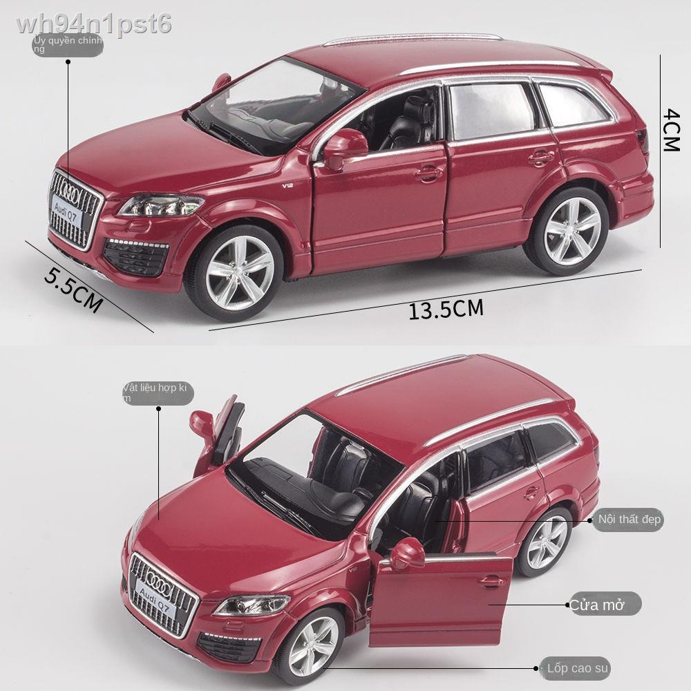 ○ ۞ [SALE]▬[Ủy quyền chính hãng] Mô hình ô tô hợp kim mô phỏng ô tô Audi Q7 ô tô mô hình ô tô đồ chơi trẻ em đồ chơi cậu
