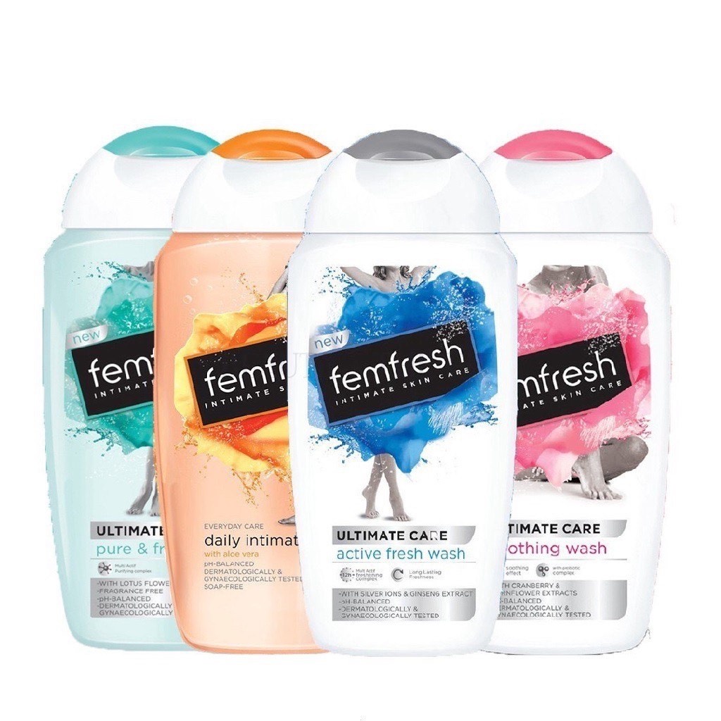 Dung dịch vệ sinh phụ nữ Femfresh Daily Intimate Wash 250ml