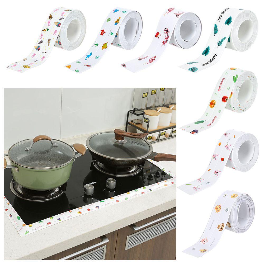 Cuộn Băng Dán Tự Dính Bằng PVC Chống Nước Chống Nấm Mốc Cho Nhà Bếp