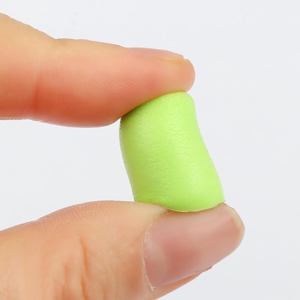 Bộ 4 / 10 Nút Bịt Tai Mềm Mại Thoải Mái Chống Ồn Tiện Dụng Mang Theo Du Lịch