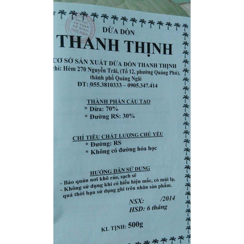 400g Dừa Sấy Khô Thanh Thịnh