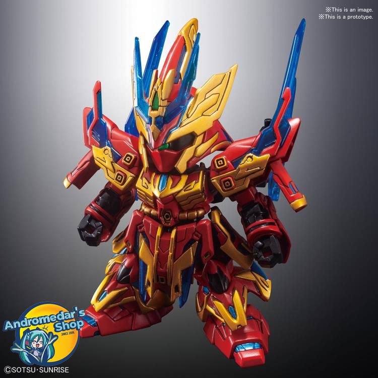 [Bandai] Mô hình lắp ráp Gundam SD Sangoku Soketsuden #21 Zhang Liao Sazabi Model Kit