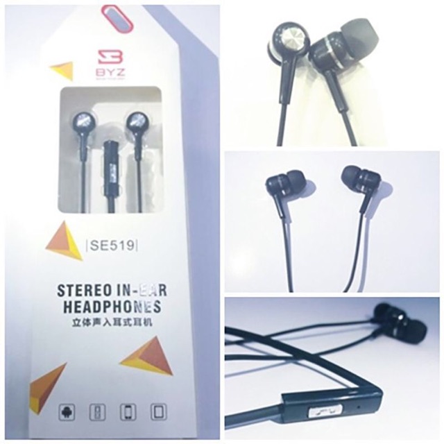 [BẢO HÀNH 6 THÁNG] TAI NGHE BYZ SE519 NGHE NHẠC CỰC CHẤT, GIÁ RẺ NHẤT QUẢ ĐẤT