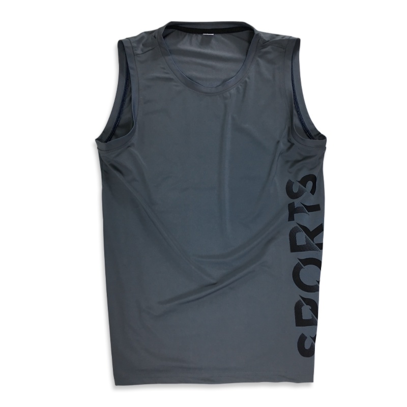 Áo ba lỗ nam UNIFUN mã KC-W áo thun 3 lỗ cổ tròn lót TankTop form rộng sát nách tập gym co giãn mùa hè đẹp