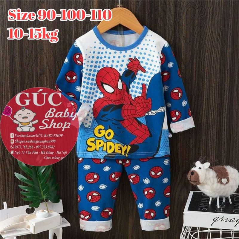 Bộ dài nằm điều hoà cotton xuất Hàn cho bé trai mới nhất được chọn mẫu