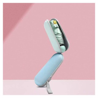 Ô Dù Che Nắng Mưa Mini Gấp Gọn Hình Viên Thuốc Siêu Xinh