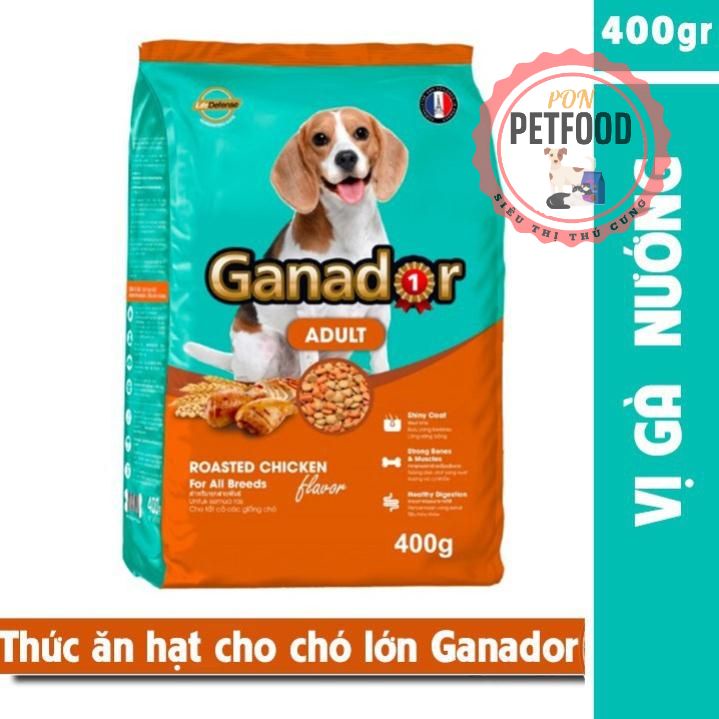 HCM- GANADOR - gói 400gr-Thức ăn chó dạng hạt cao cấp (dành cho mọi loại chó) đồ ăn khô cho cún