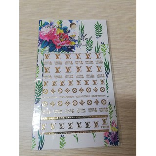 Miếng Dán Nail Sticker thương hiệu nổi tiếng