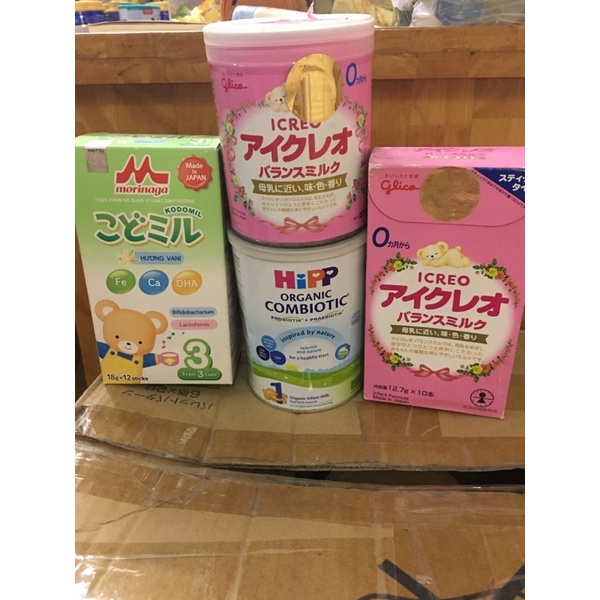 Thanh lý sữa bột Glico lon 350g