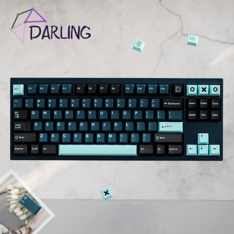 Nút bàn phím cơ Monster Keycap 173 phím bằng ABS cho 64/87/104/980.etc