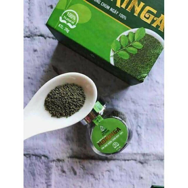 Cốm Dinh Dưỡng Chùm Ngây Moringa loại 20gr 100% thiên nhiên từ cây chùm ngây