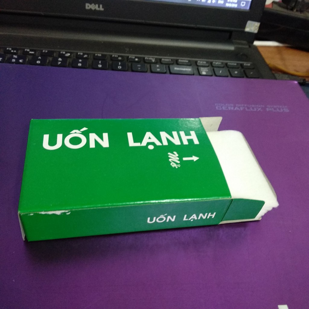 Giấy uốn lạnh Xanh dùng uốn tóc