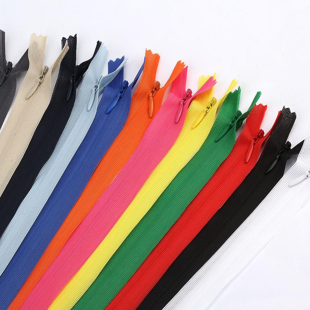 Dây khóa kéo 20/ 30/ 40/ 50/ 60cm nhiều màu sắc tùy chọn dành cho may vá