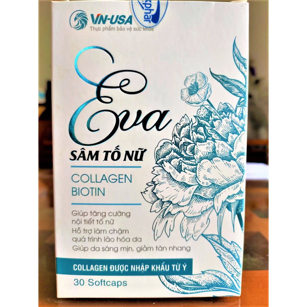 Viên uống nội tiết làm sáng da Eva Sâm tố nữ