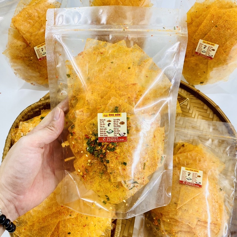 Bánh Tráng Trộn Phô Mai Tôm Hành Tỏi - Túi Zip - Hương Vị Đặc Biệt, Thơm Dẻo Mỗi Ngày