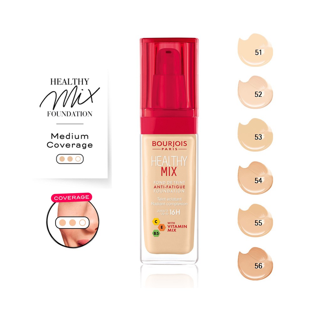 [TOP 1 SHOPEE] Kem nền Bourjois Healthy Mix Foundation (Bill Anh)