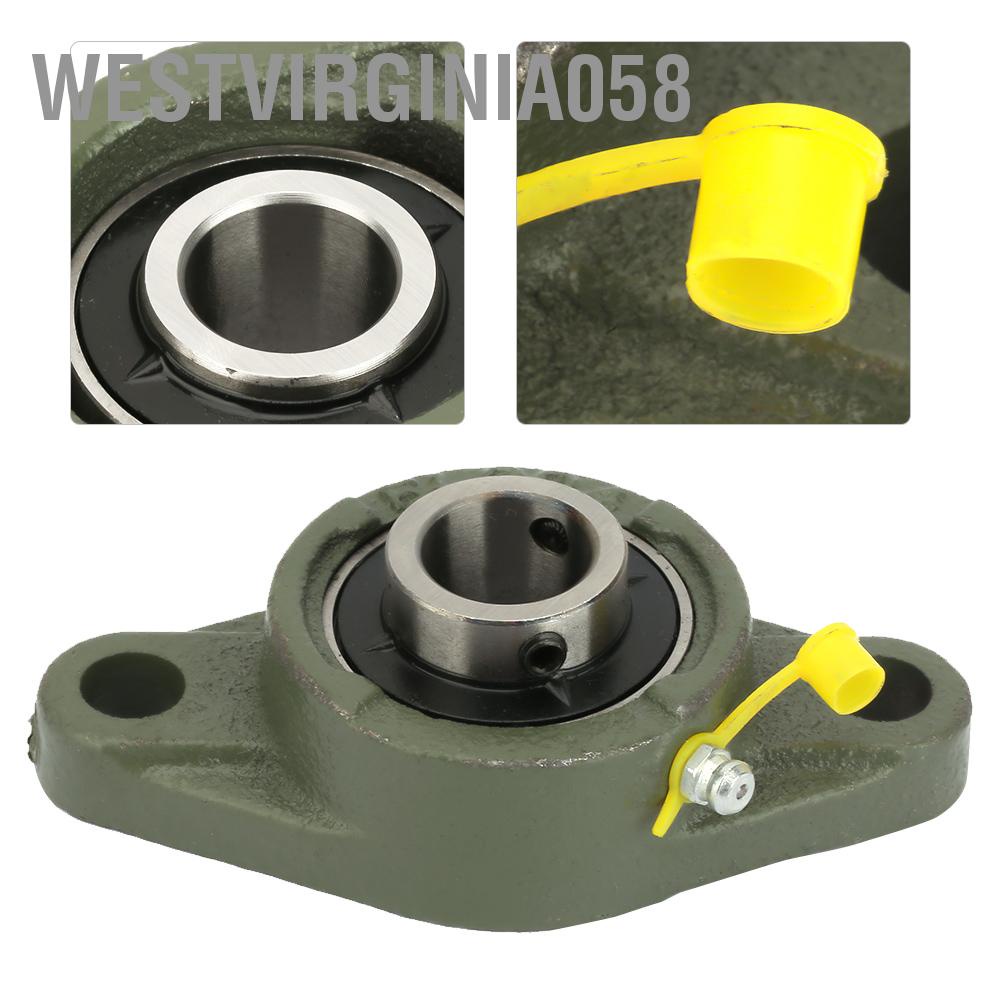 Westvirginia058 UCFL204 Thickened Mounted Self Aligning Rhombic Bearing Oval Flange Pillow Block
