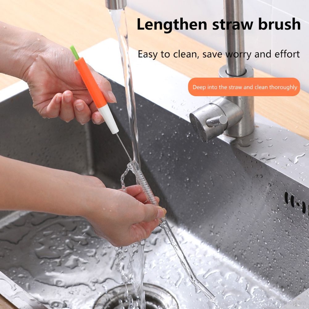 Cọ Vệ Sinh Bình Sữa Tay Cầm Dài Đa Năng Tiện Dụng