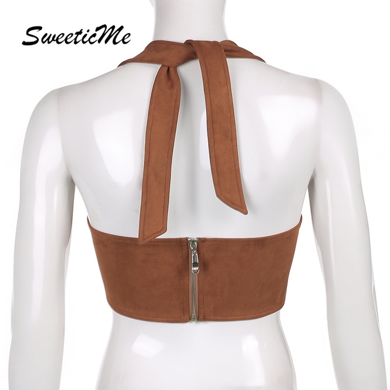 Áo Kiểu Cổ Chữ U Hở Lưng Quyến Rũ Hợp Thời Trang