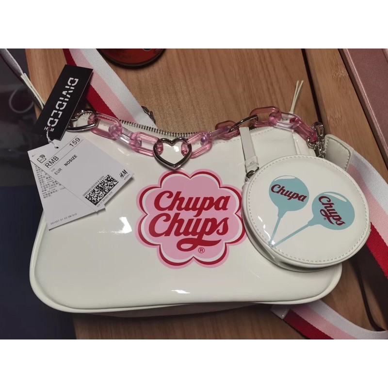 (HOT TAOBAO) túi đeo chéo dây xích kẹp nách Chupa Chups | BigBuy360 - bigbuy360.vn