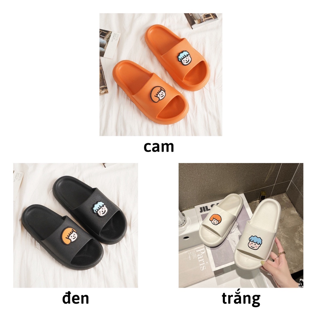 Dép nữ bánh mì thời trang đẹp quai ngang xinh cute JAENIA DL005