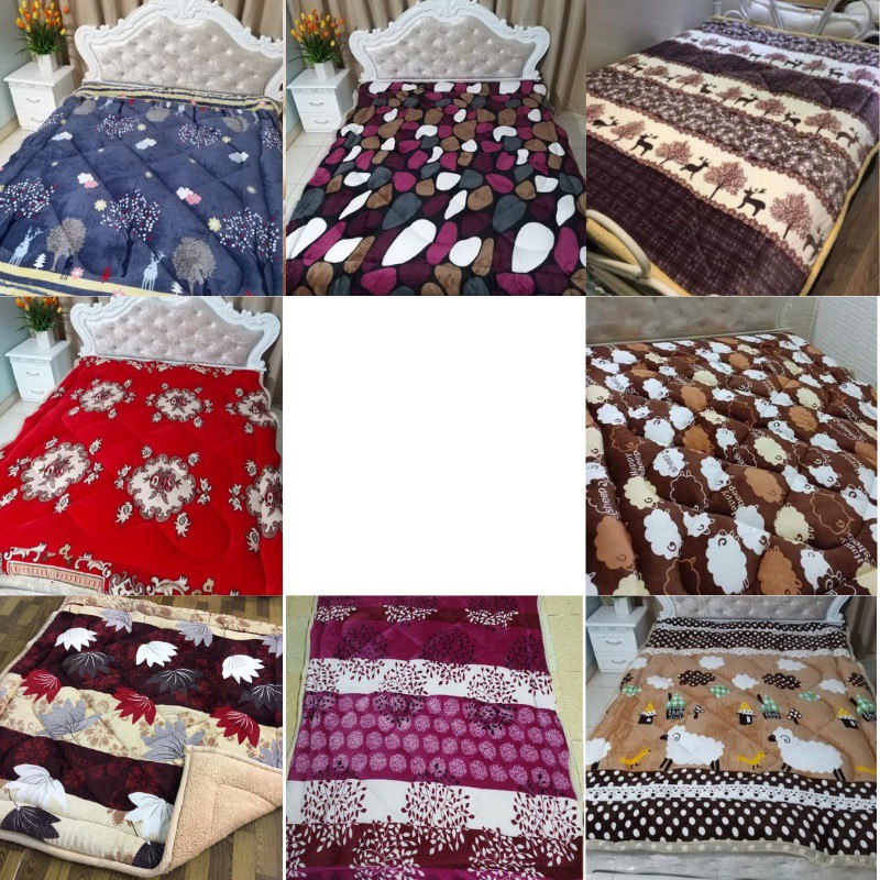 Chăn lông cừu đại hàn cực ấm cực phổng cao cấp , chăn lông cừu đại hàn căng phổng kích thước 1m9x2m1 nặng 2,5kg