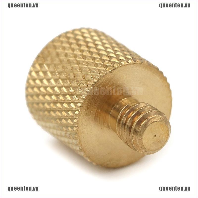 Đầu gắn nối chuyển đổi 3/8 âm sang 1/4 dương cho camera tripod QUVN