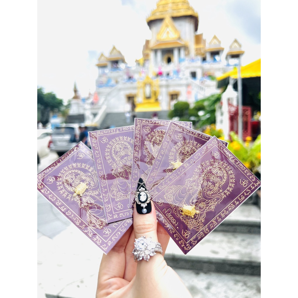 Linh phù thái lan voi Geisha tây tạng mix rùa vàng mini mang lại bình an tài lộc