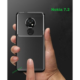 Ốp lưng Nokia 7.2 Auto Focus vân Rằn Ri siêu bền chống va đập mạnh 1