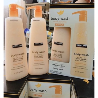 SỮA TẮM 100% THỰC VẬT KIRKLAND SIGNATURE NATURAL CITRUS BODY WASH 800ML