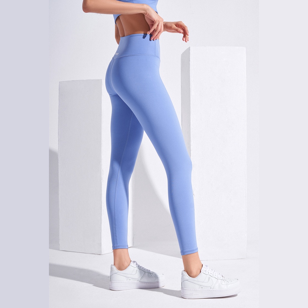 Quần tập gym yoga nữ cạp cao Runnavy by Carasix WLF181, quần legging nữ nâng mông tôn dáng, thấm hút khô thoáng