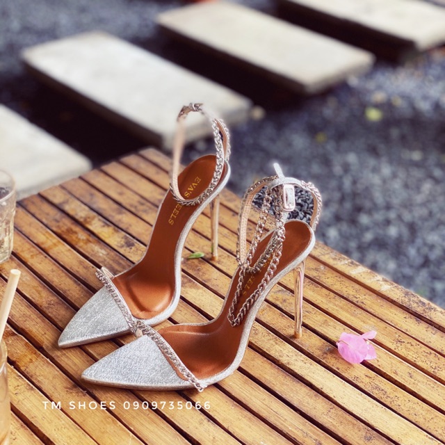Giày sandal cao gót dây cao cấp