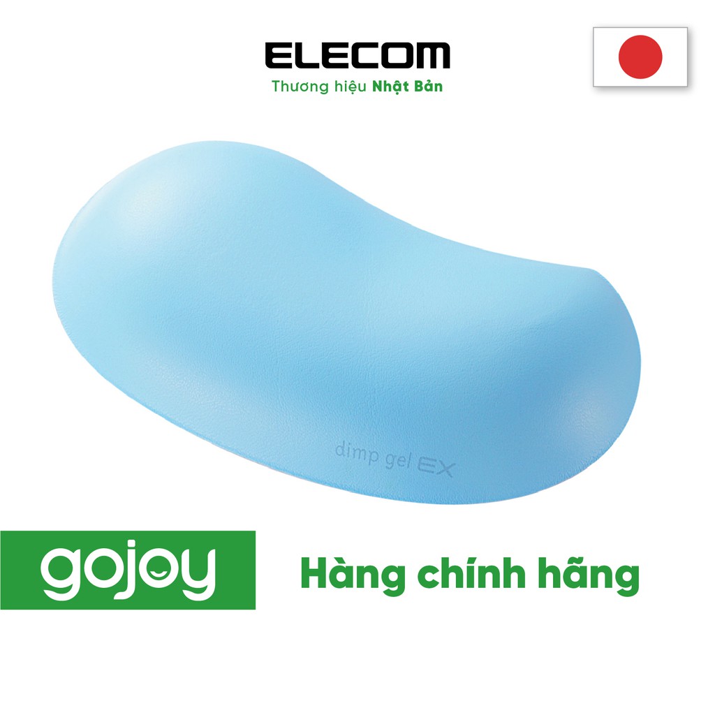 Miếng kê cổ tay bọt biển khi dùng chuột ELECOM MOH-014 - Hàng chính hãng