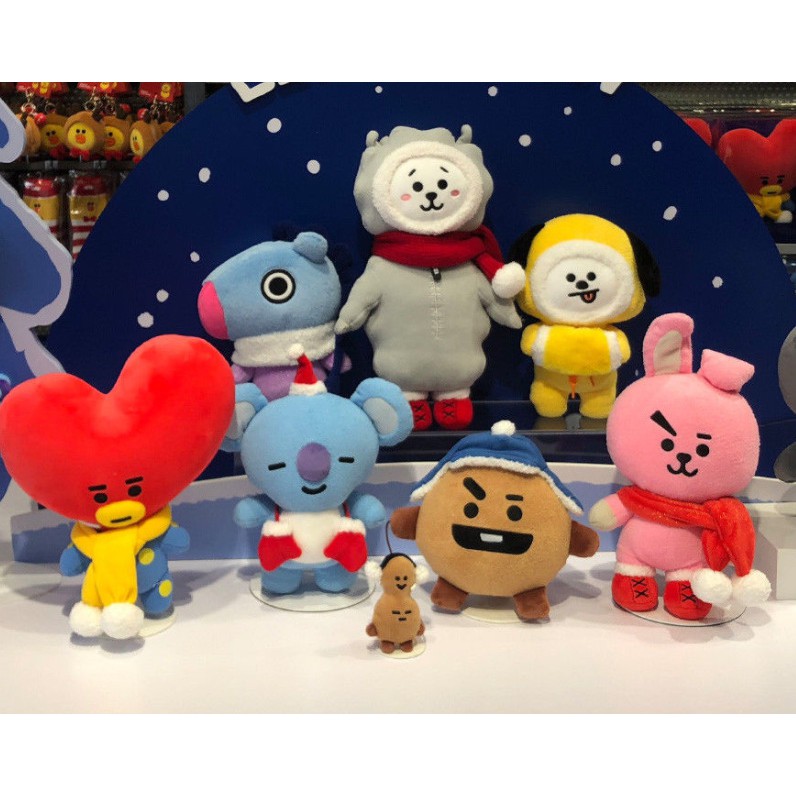 Doll BT21 Giáng Sinh Christmas Búp bê BT21 - SẴN HÀNG