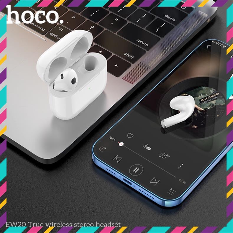 Tai nghe nhét tai không dây bluetooth TWS Hoco EW20, Tai Nghe Bluetooth Không Dây Chính Hãng