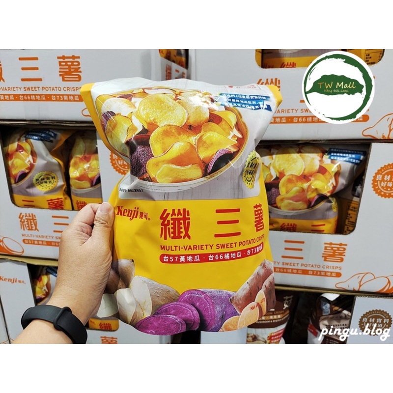 Khoai lang sấy Đài Loan Kenji 400g - TW Mall