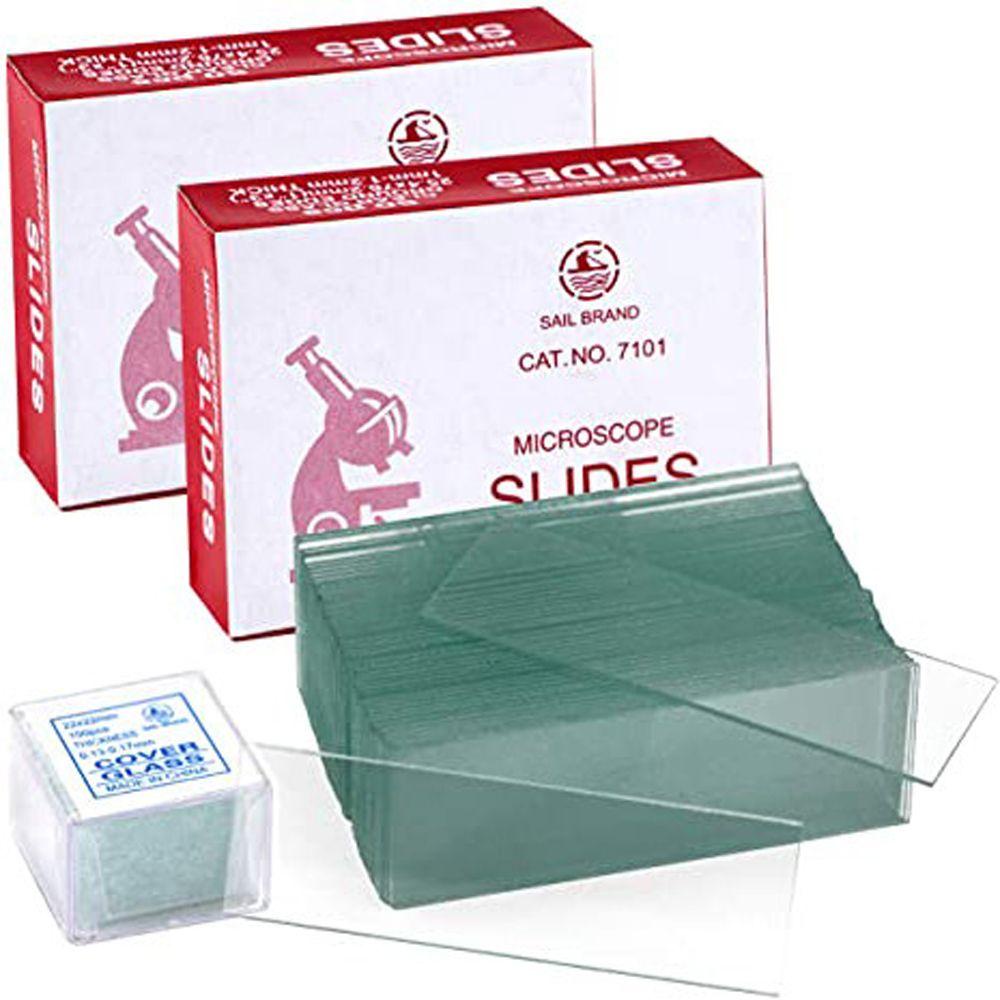 Kính Hiển Vi Dạng Trượt Trong Suốt Có Thể Tái Sử Dụng Cho Học Sinh