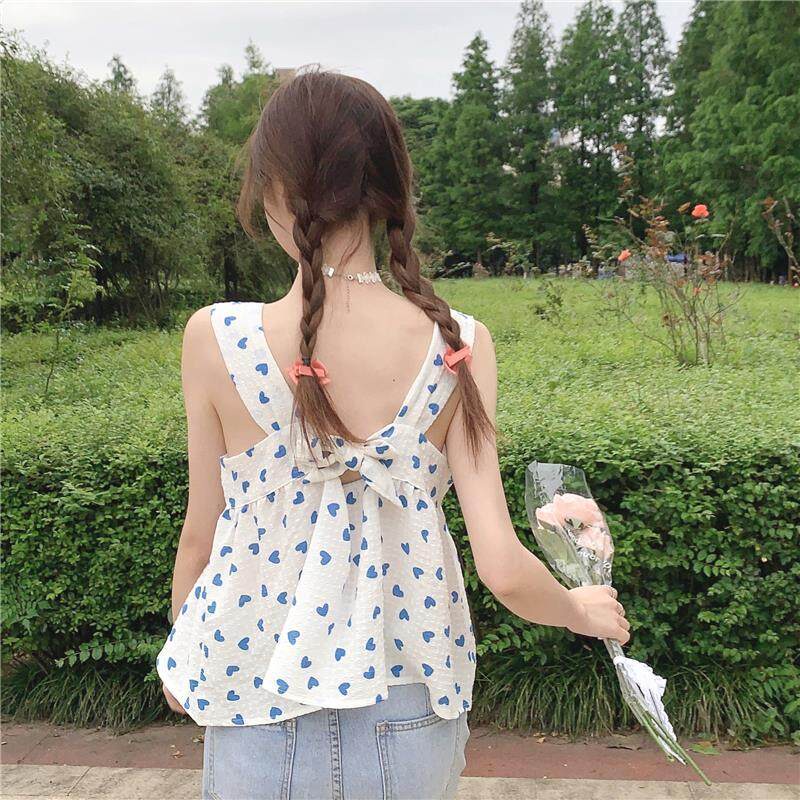 Áo croptop IELGY không tay cá tính cho nữ