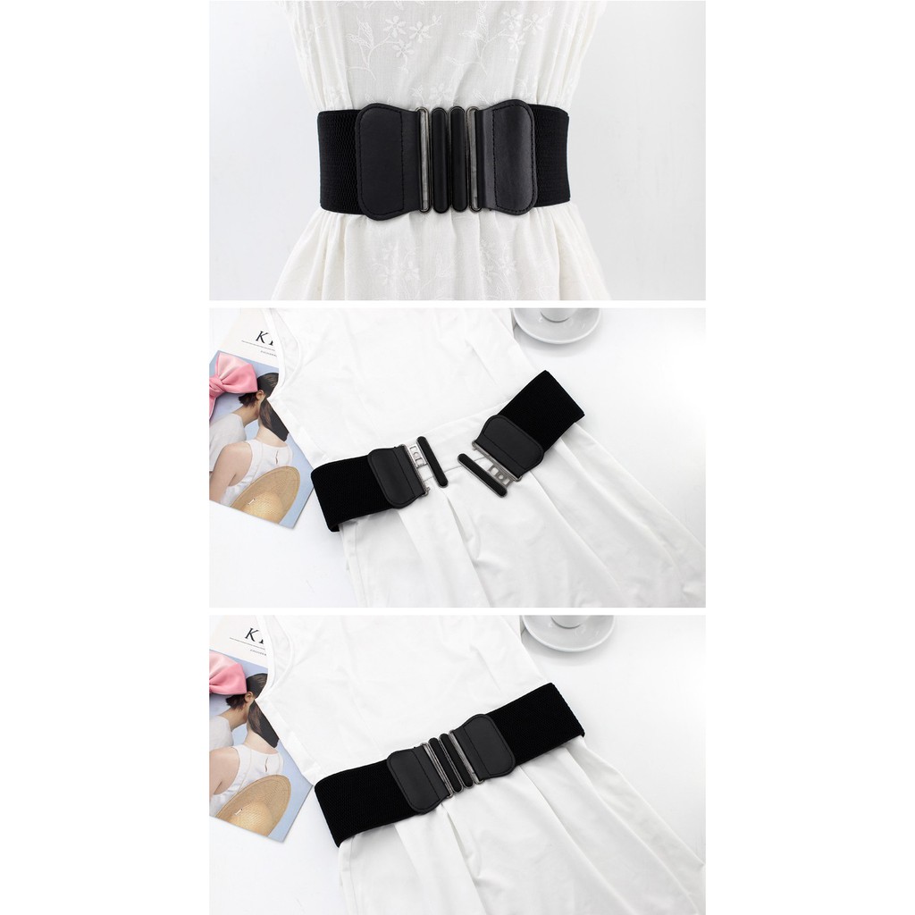 Đai váy nịt đầm bản to 7.5cm H7