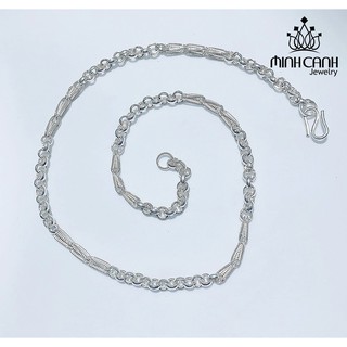 Vòng Đeo Cổ Bằng Bạc Dành Cho Bé MCJTE050 - Minh Canh Jewelry