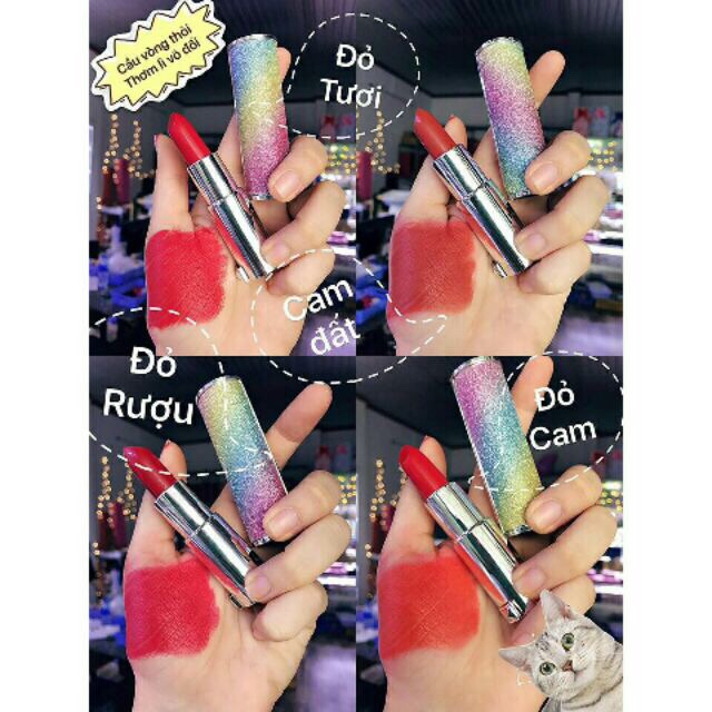 Son Handmade cầu vồng