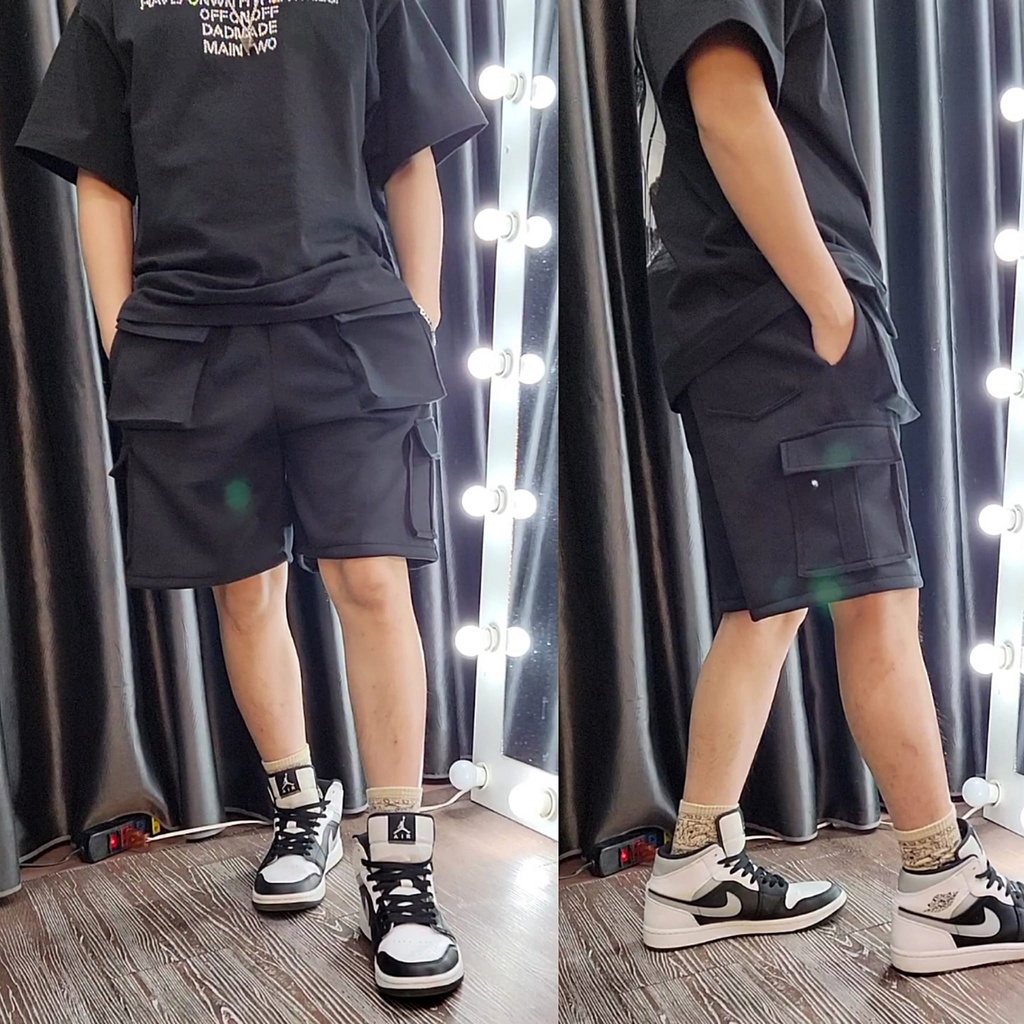 Quần Short Túi Hộp - Cargo Short 4 Túi Phong Cách Streetwear Cực Chất Cho Mùa Hè