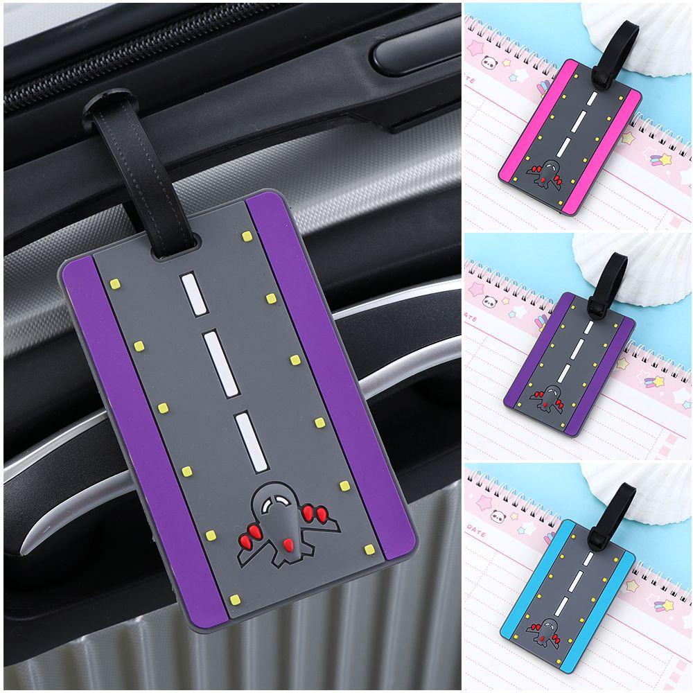 ♫DAPHNE♫ Suitcase Baggage Suitcase Label Portable ID Address Holder Luggage Tag Bag Accessories Baggage Boarding World Traveler Travel Supplies PVC