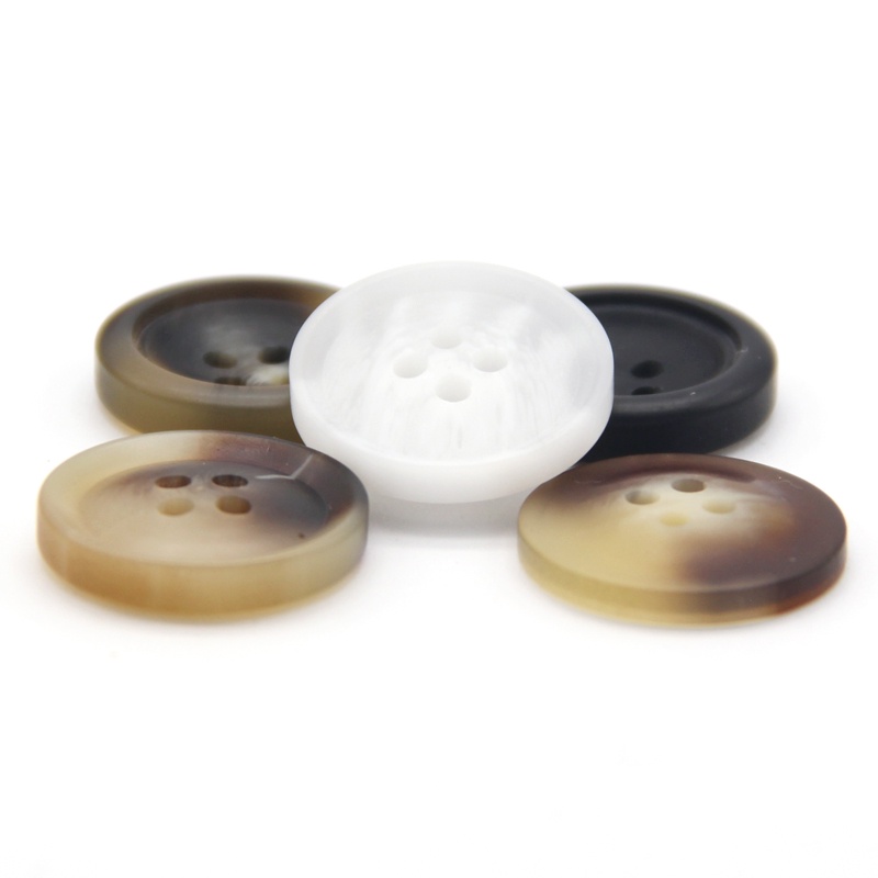 Set 10 Nút Áo Khoác Bằng Resin Thời Trang Cổ Điển Cho Nam
