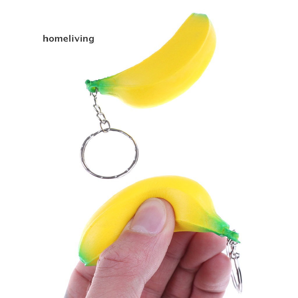 Đồ Chơi Nắn Bóp Đàn Hồi Giảm Stress Hình Quả Chuối