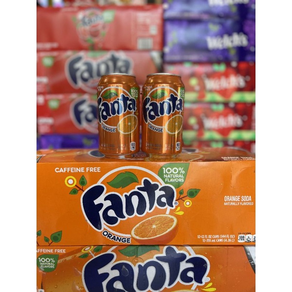 Nước ngọt Fanta Mỹ 355ml